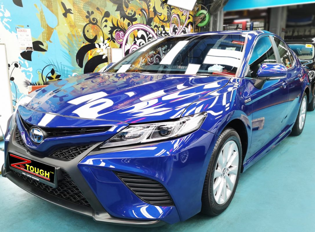 Toyota Camry Hybrid, sealed with ZeTough Titanium at Revol Carz.