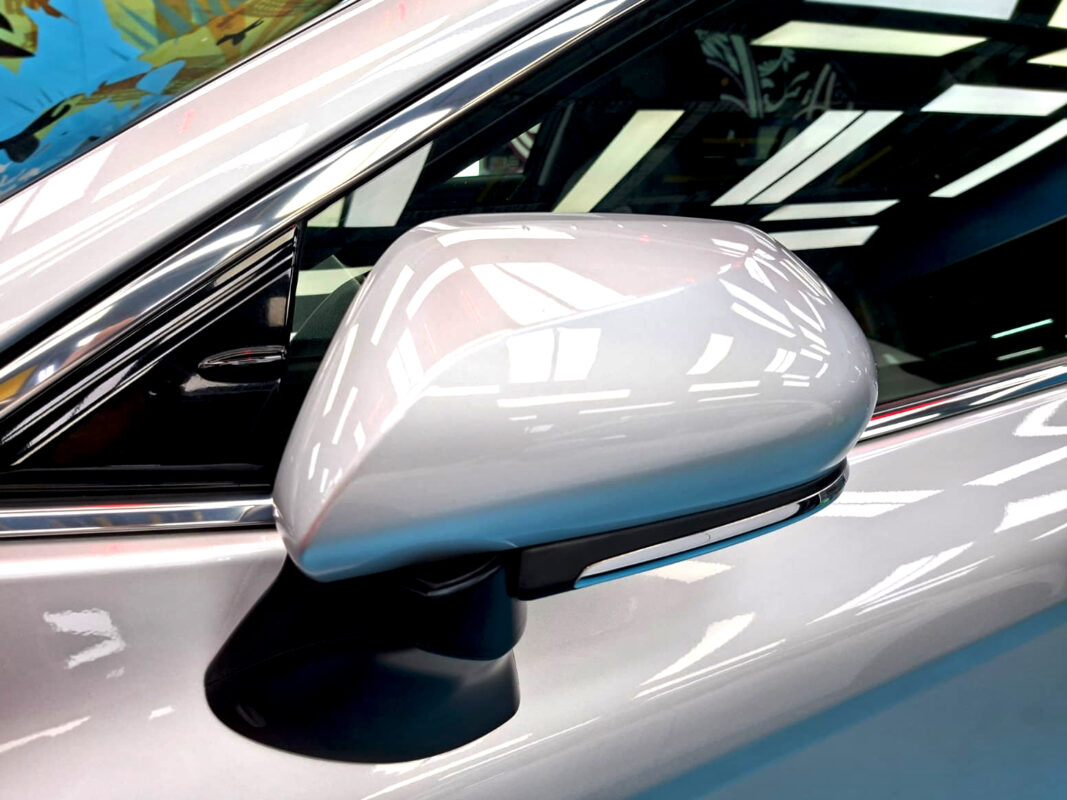 Detailed exterior of the Toyota Camry.