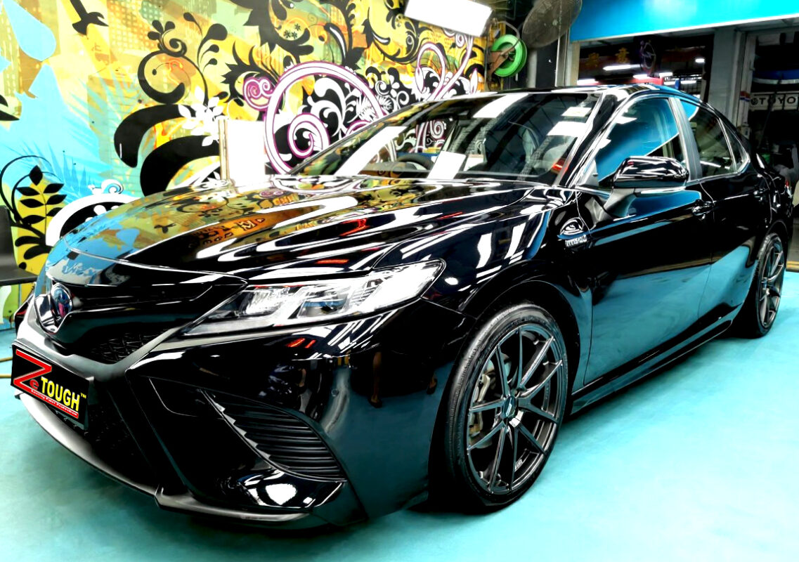 Toyota Camry, sealed with ZeTough Ceramic at Revol Carz.