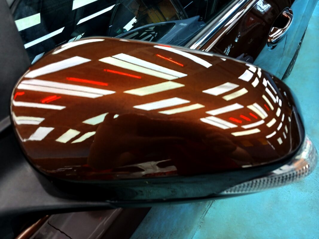 The Corolla Altis taillight area, sharp after the new paintwork.