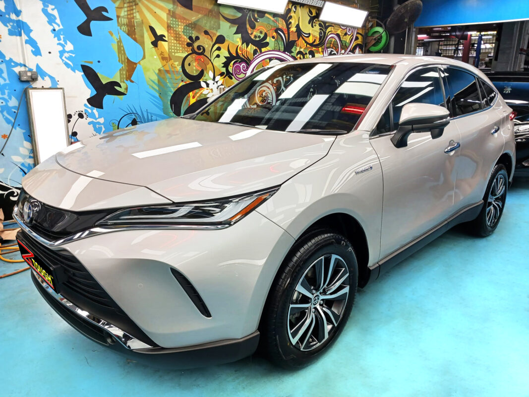 Toyota Harrier, sealed with ZeTough Titanium at Revol Carz.