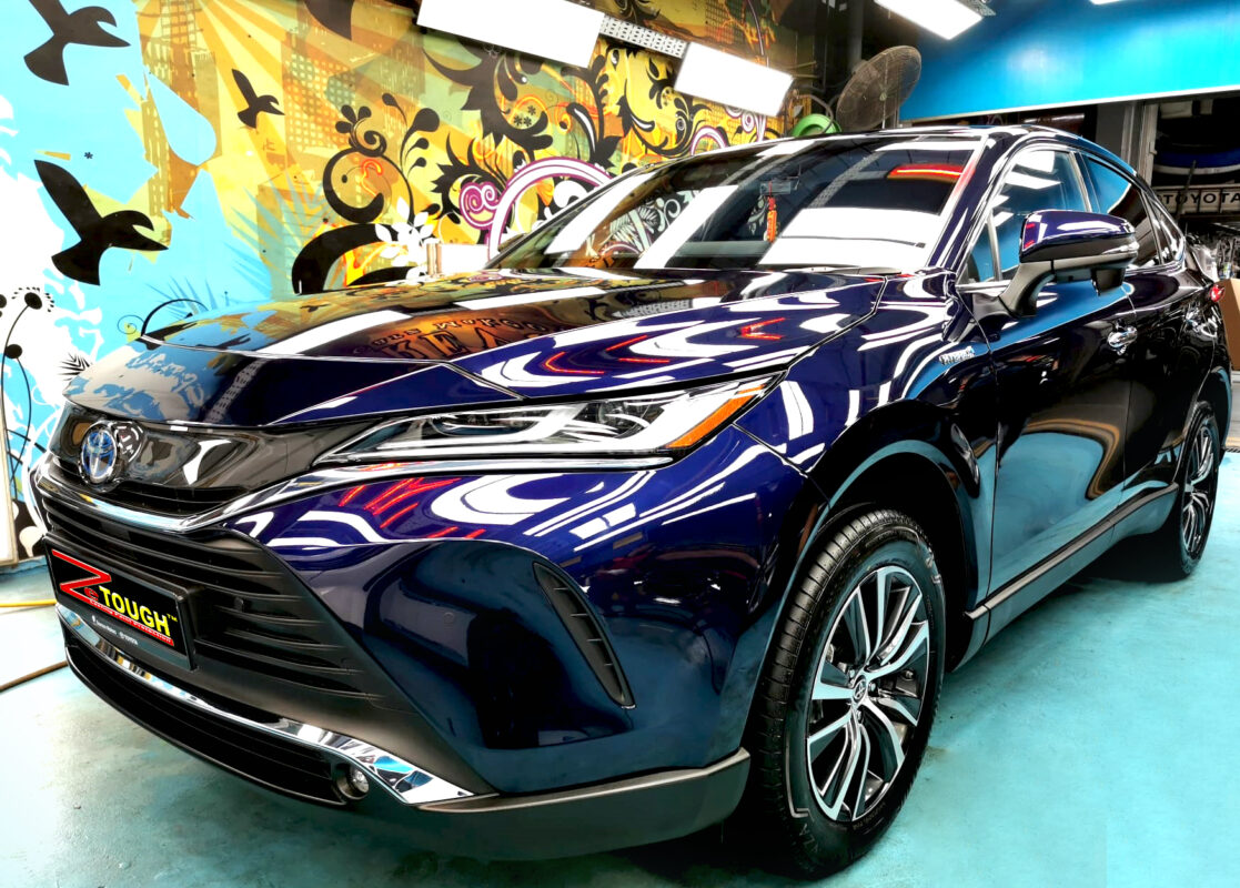 Toyota Harrier, sealed with ZeTough Titanium at Revol Carz.