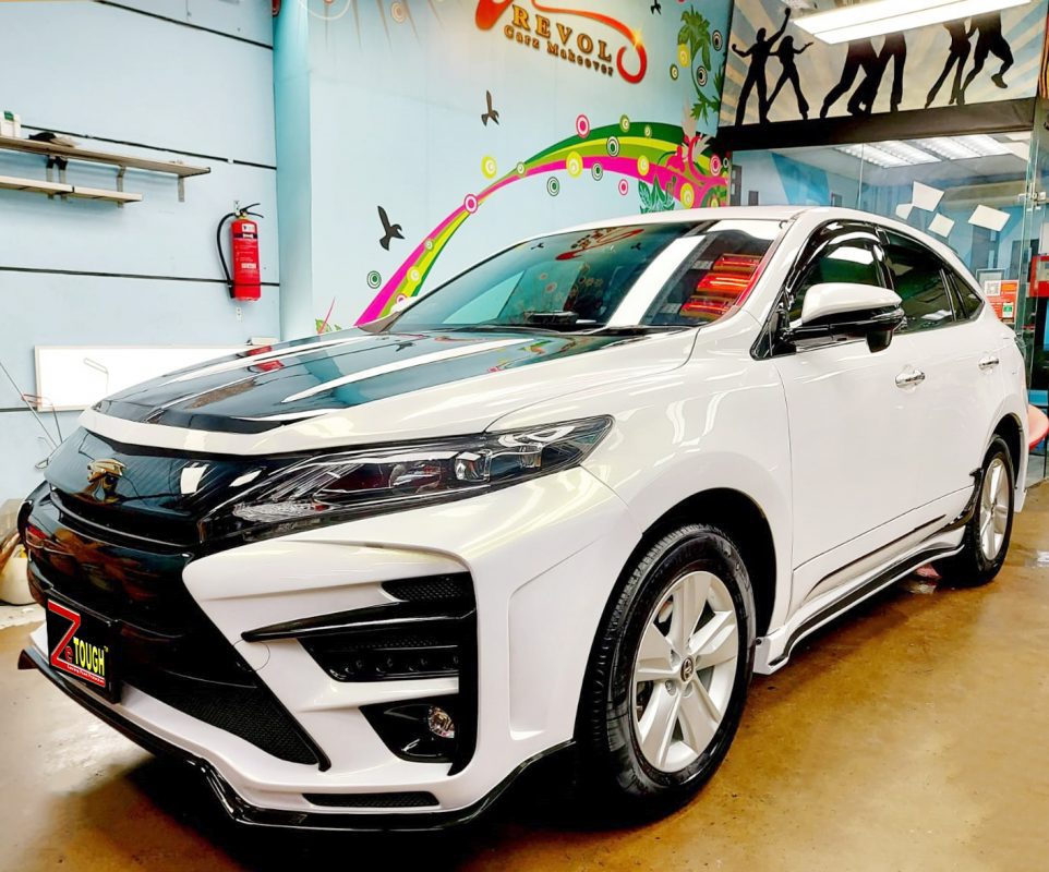 Toyota Harrier Elegance, sealed with ZeTough Titanium at Revol Carz.