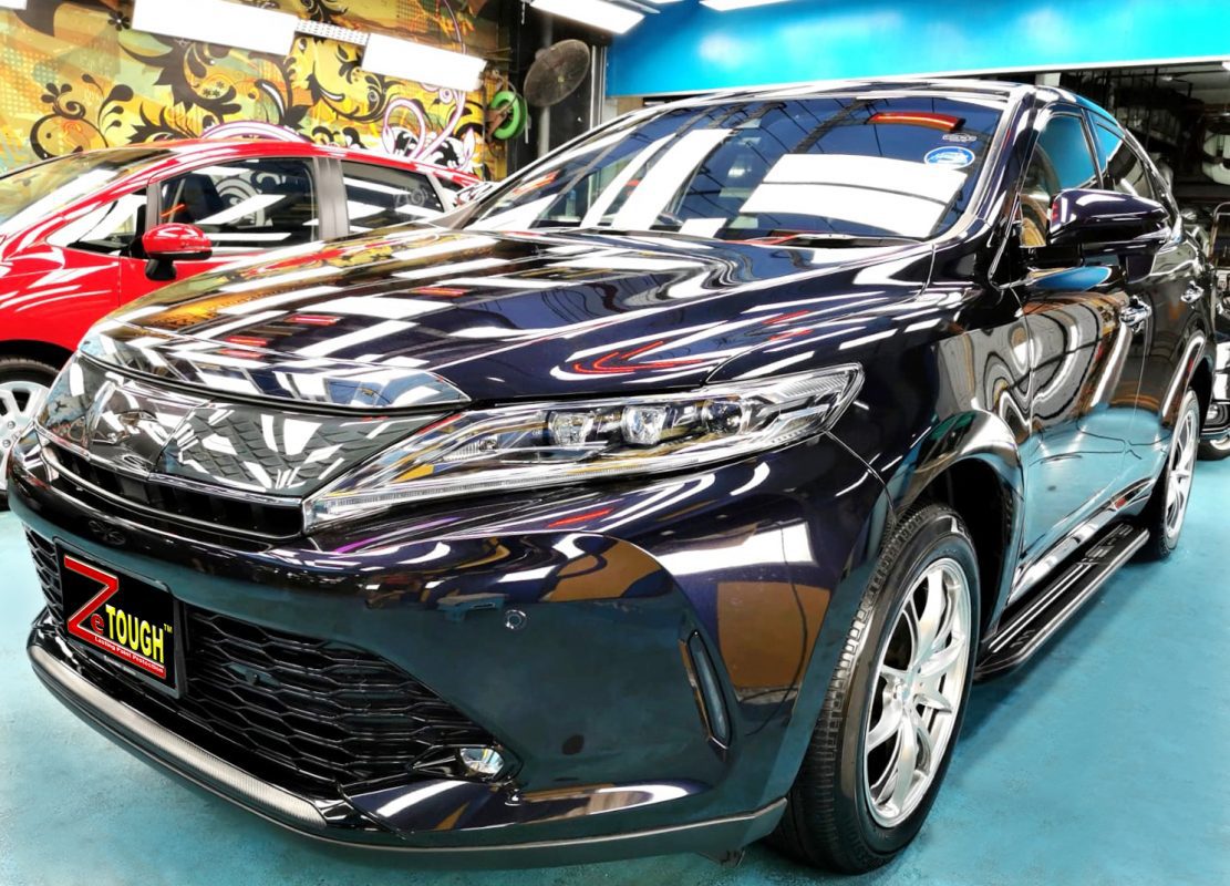Toyota Harrier, sealed with ZeTough Ceramic at Revol Carz.