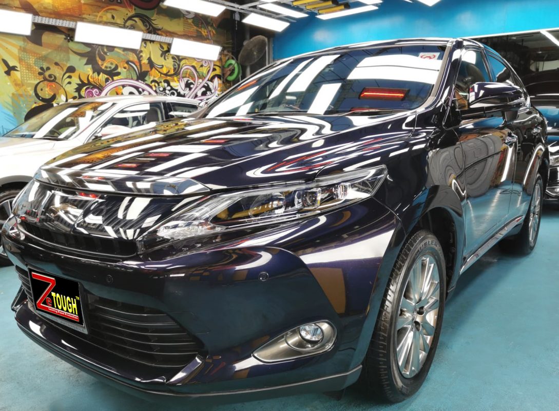 Toyota Harrier, sealed with ZeTough Ceramic at Revol Carz.