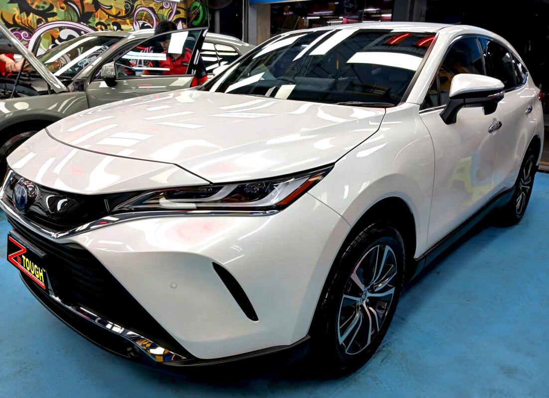 Toyota Harrier, sealed with ZeTough Titanium at Revol Carz.
