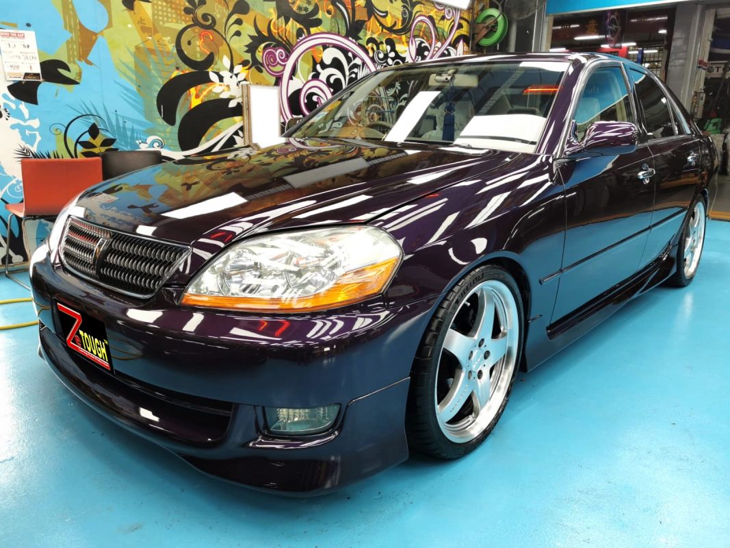 Toyota Mark II, sealed with ZeTough Ceramic at Revol Carz.