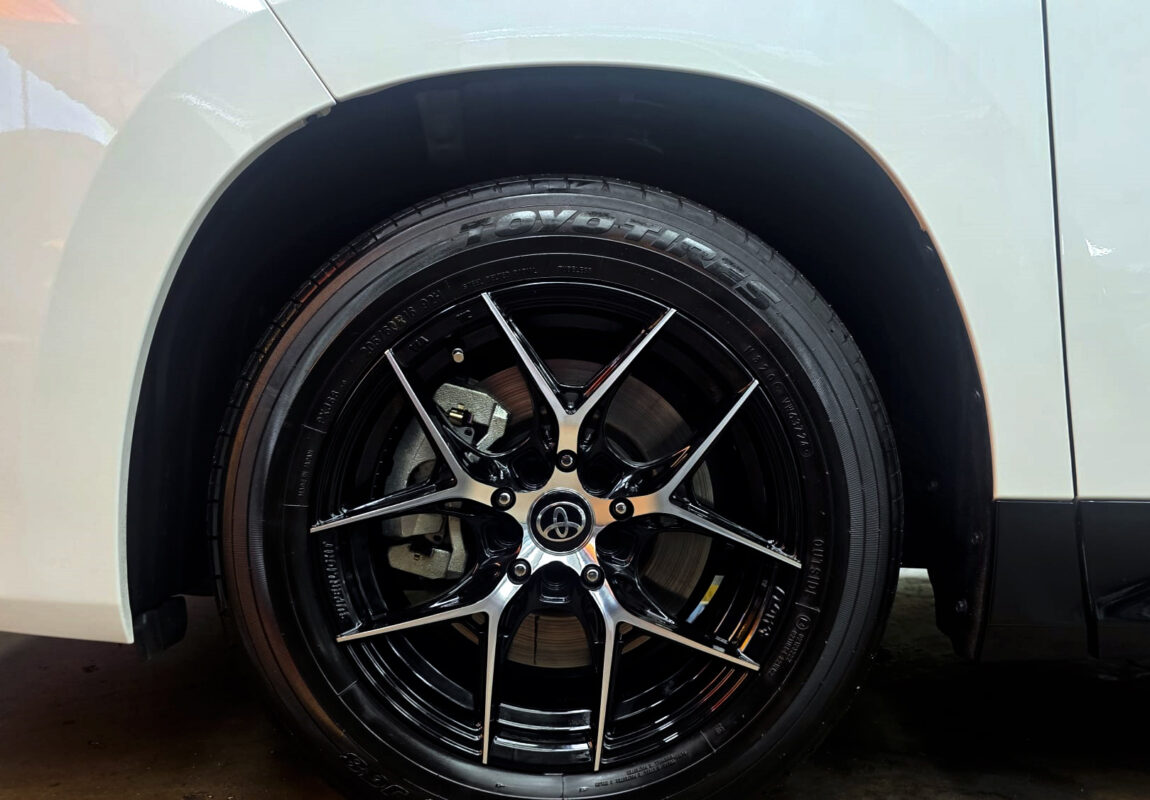 The Toyota Noah, finished and ready for collection.