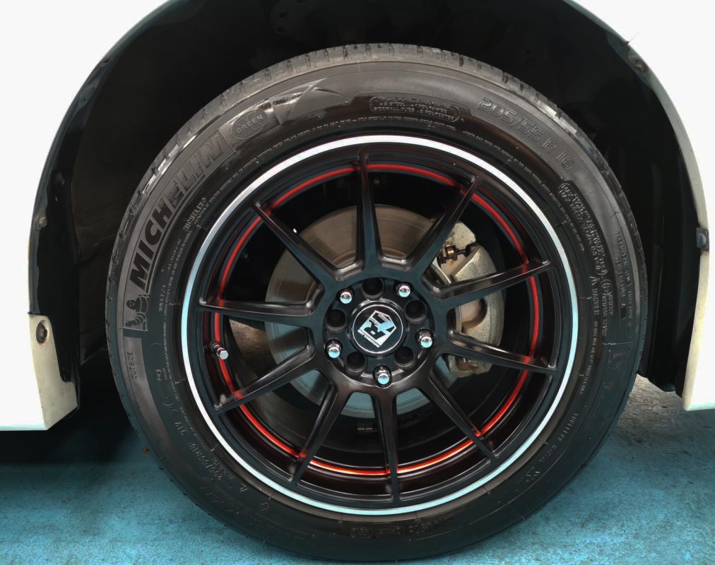 The Toyota Noah, finished and ready for collection.