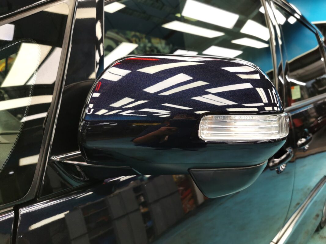 Toyota Previa Aeras, glossy after its full body respray at Revol Carz.