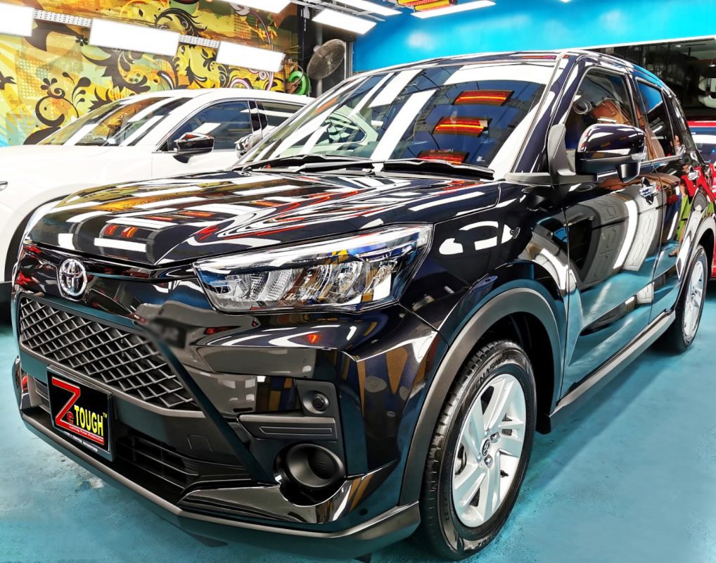 Toyota Raize, sealed with ZeTough Titanium at Revol Carz.
