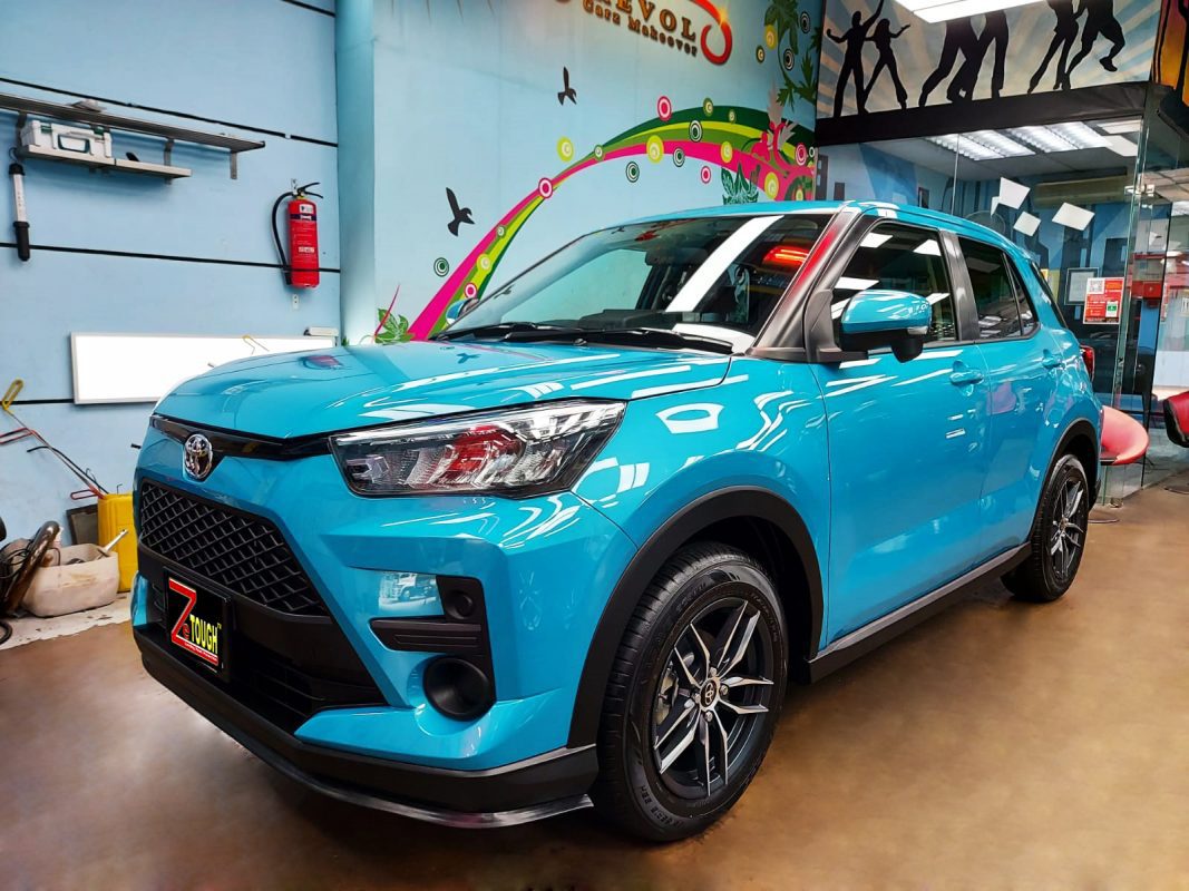 Toyota Raize, sealed with ZeTough Titanium at Revol Carz.