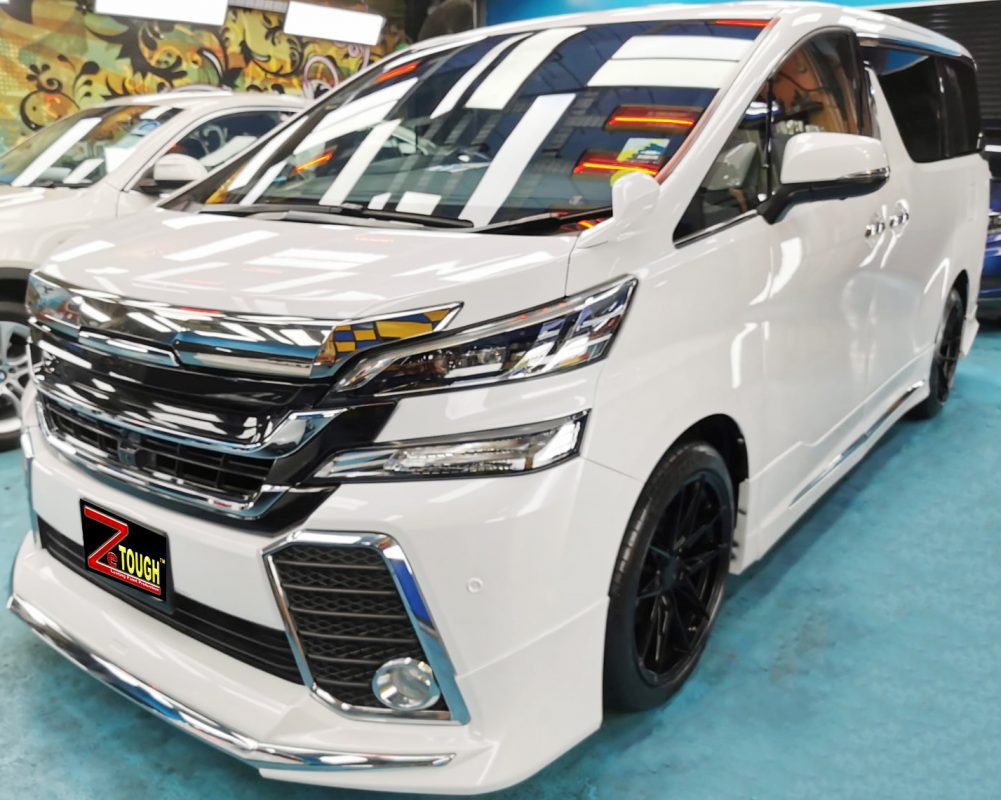 Toyota Vellfire, sealed with ZeTough Ceramic at Revol Carz.