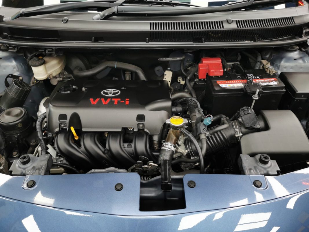 Toyota Vios, fully resprayed at Revol Carz.