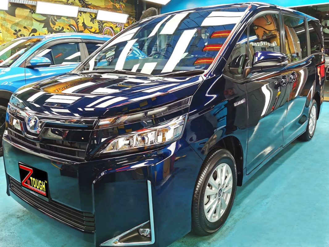 Toyota Voxy, sealed with ZeTough Titanium at Revol Carz.