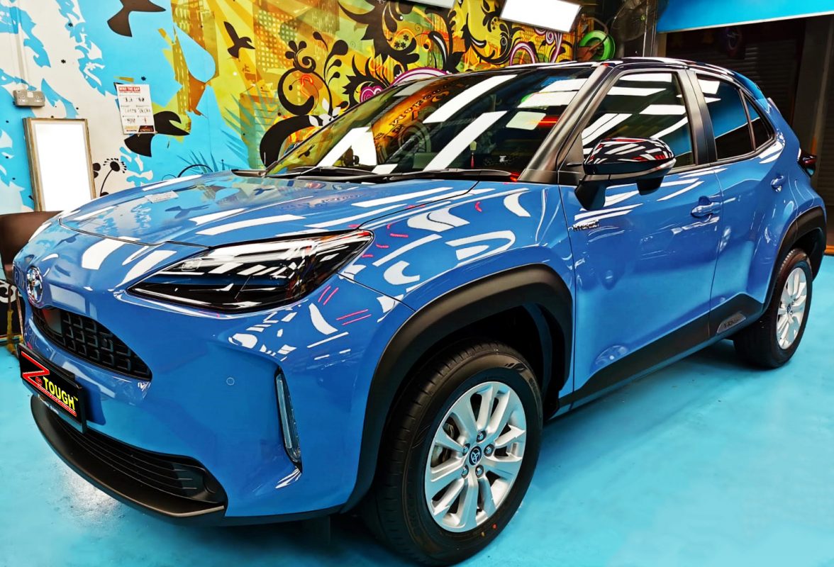 Toyota Yaris Cross, sealed with ZeTough Ceramic at Revol Carz.