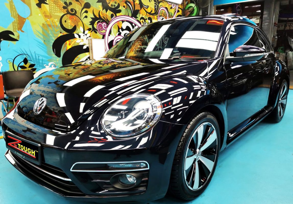 Volkswagen Beetle, sealed with ZeTough Ceramic at Revol Carz.