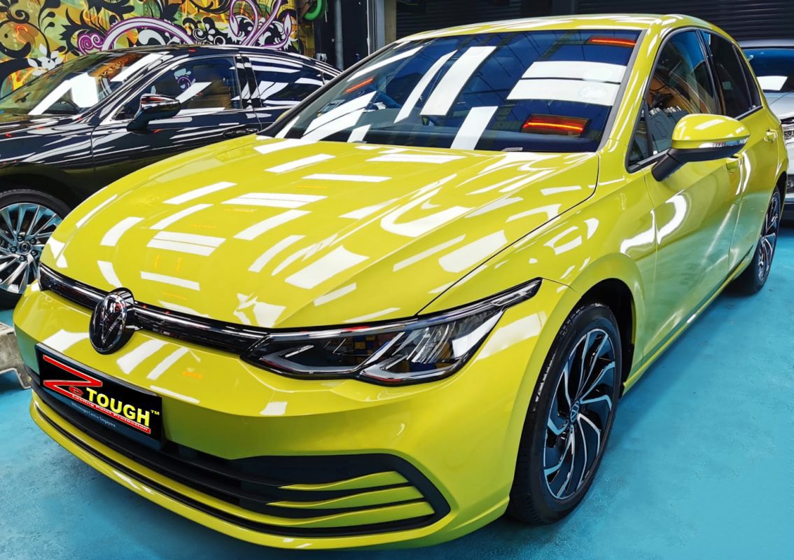 Volkswagen Golf, sealed with ZeTough Titanium at Revol Carz.