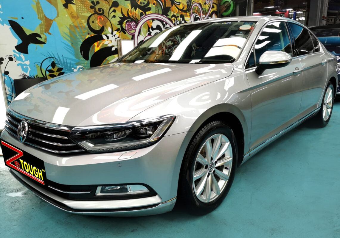 Volkswagen Passat, sealed with ZeTough Ceramic at Revol Carz.