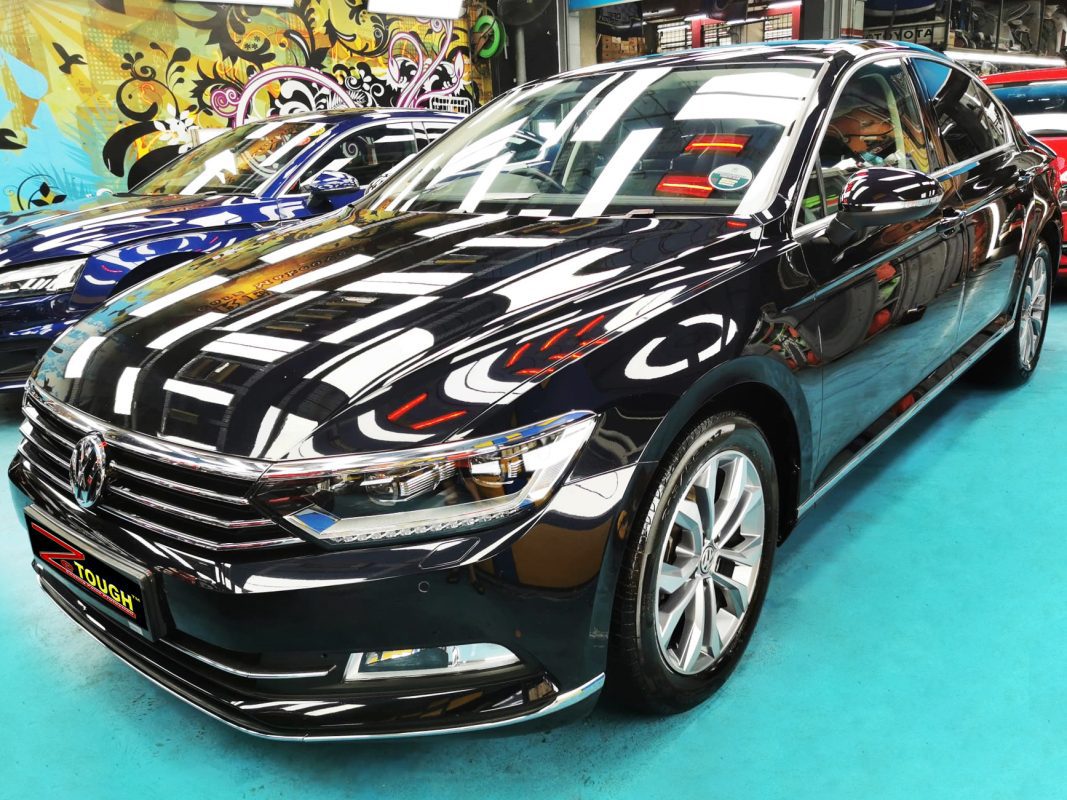 Volkswagen Passat, sealed with ZeTough Ceramic at Revol Carz.