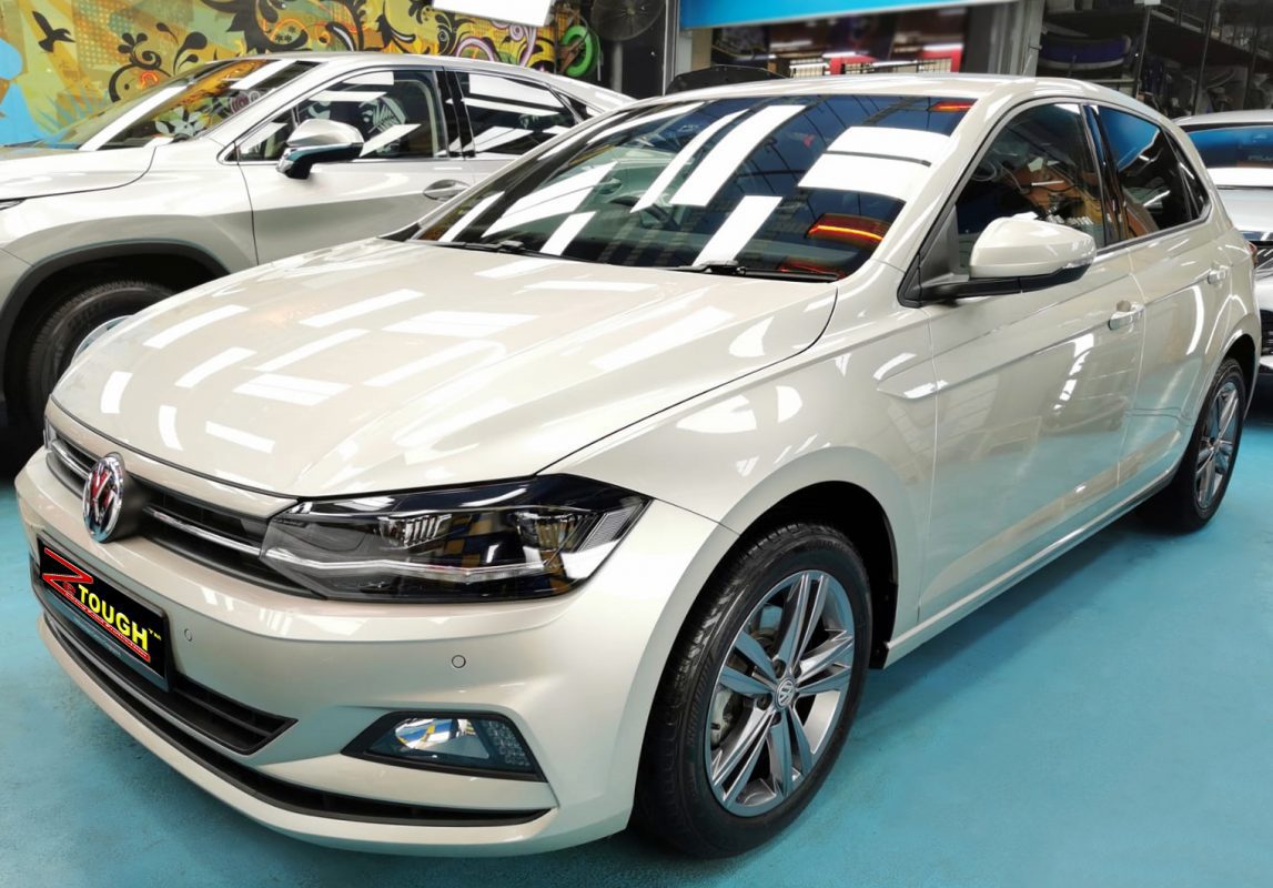 Volkswagen Polo, sealed with ZeTough Ceramic at Revol Carz.