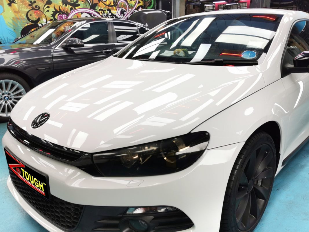 Volkswagen Scirocco, fully resprayed at Revol Carz.