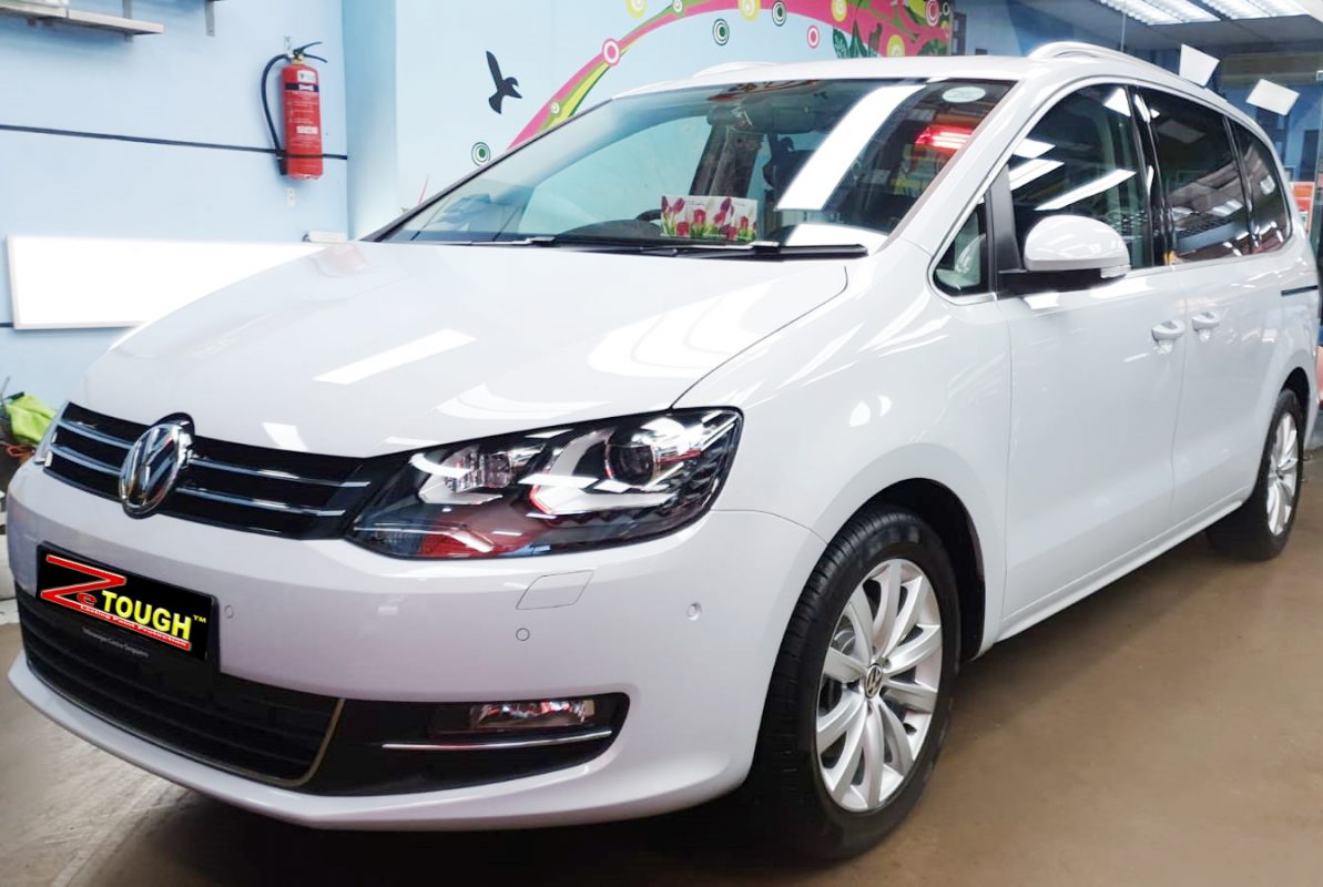 Volkswagen Sharan, sealed with ZeTough Ceramic at Revol Carz.