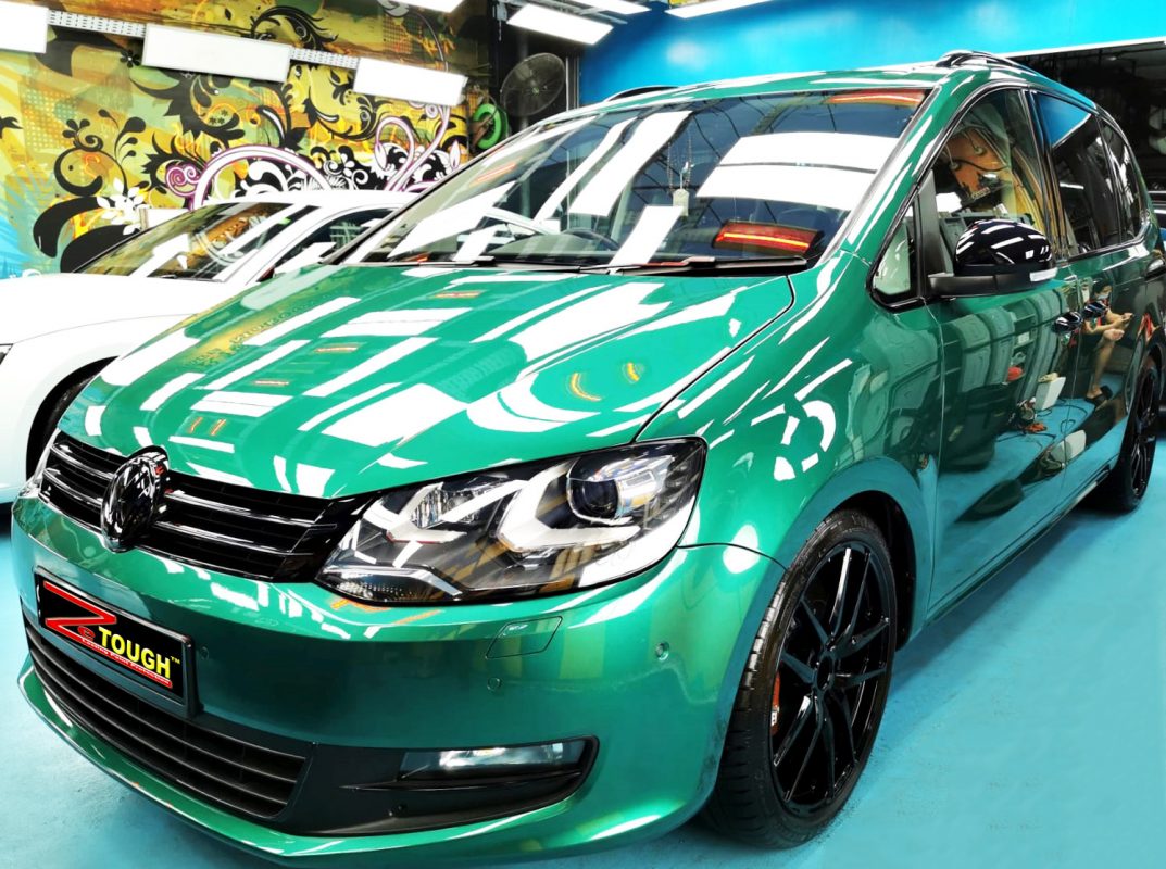 Volkswagen Sharan, sealed with ZeTough Ceramic at Revol Carz.
