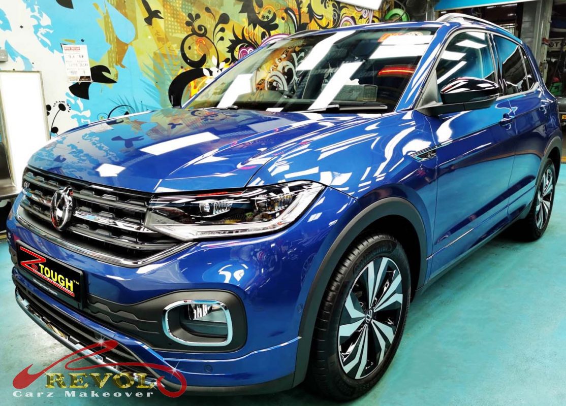 Volkswagen T-Cross, sealed with ZeTough Ceramic at Revol Carz.