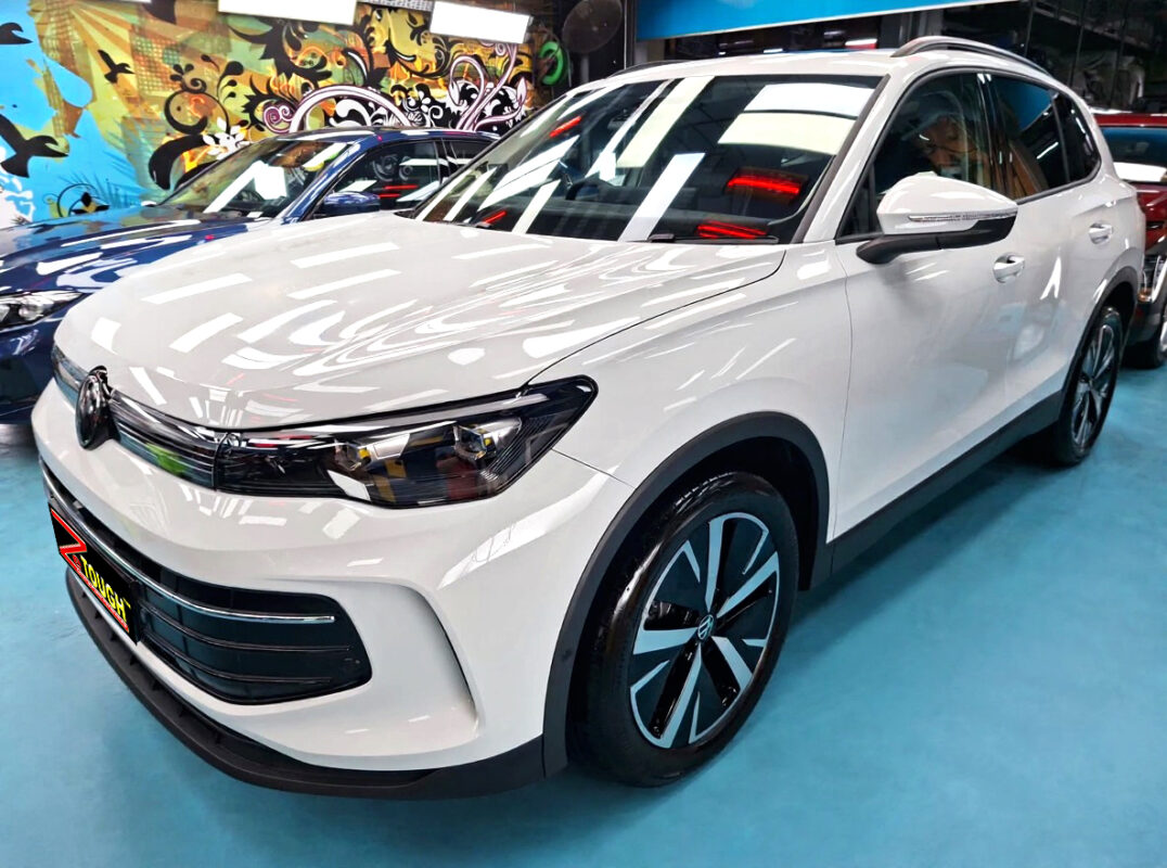 Volkswagen Tiguan, sealed with ZeTough Ceramic at Revol Carz.