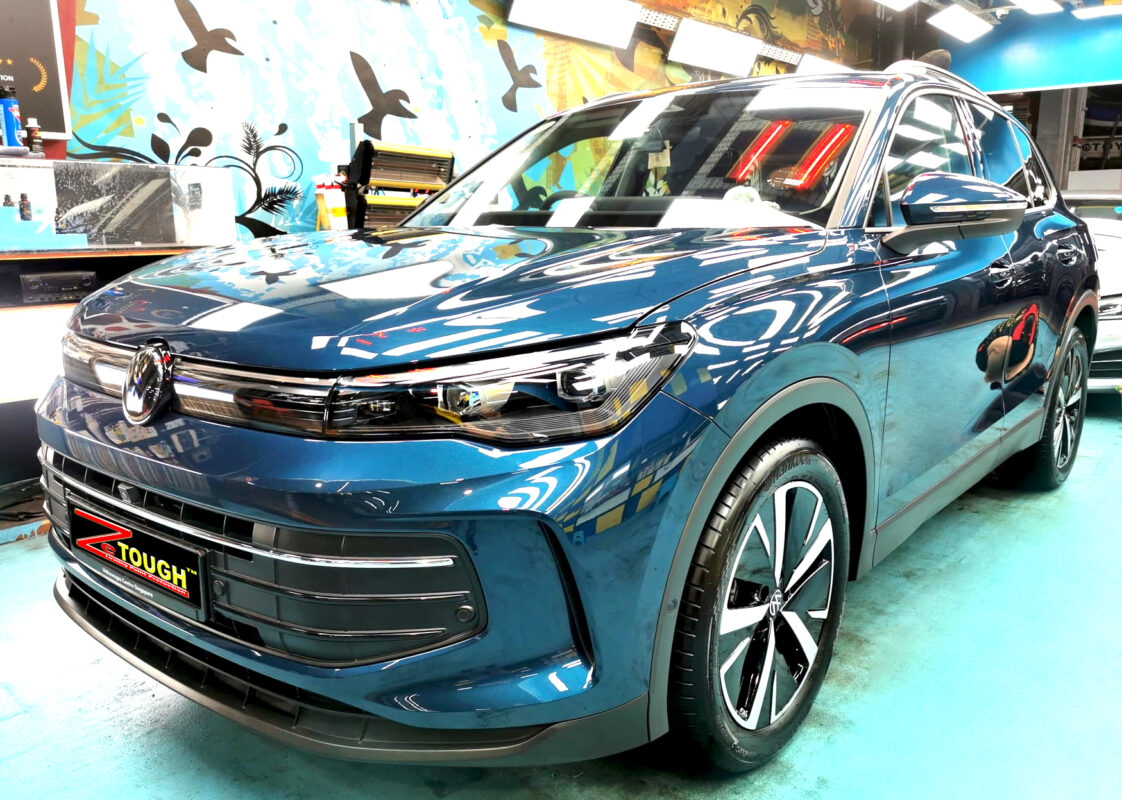 Volkswagen Tiguan, sealed with ZeTough Ceramic at Revol Carz.