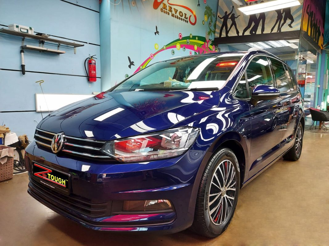 Volkswagen Touran, sealed with ZeTough Ceramic at Revol Carz.