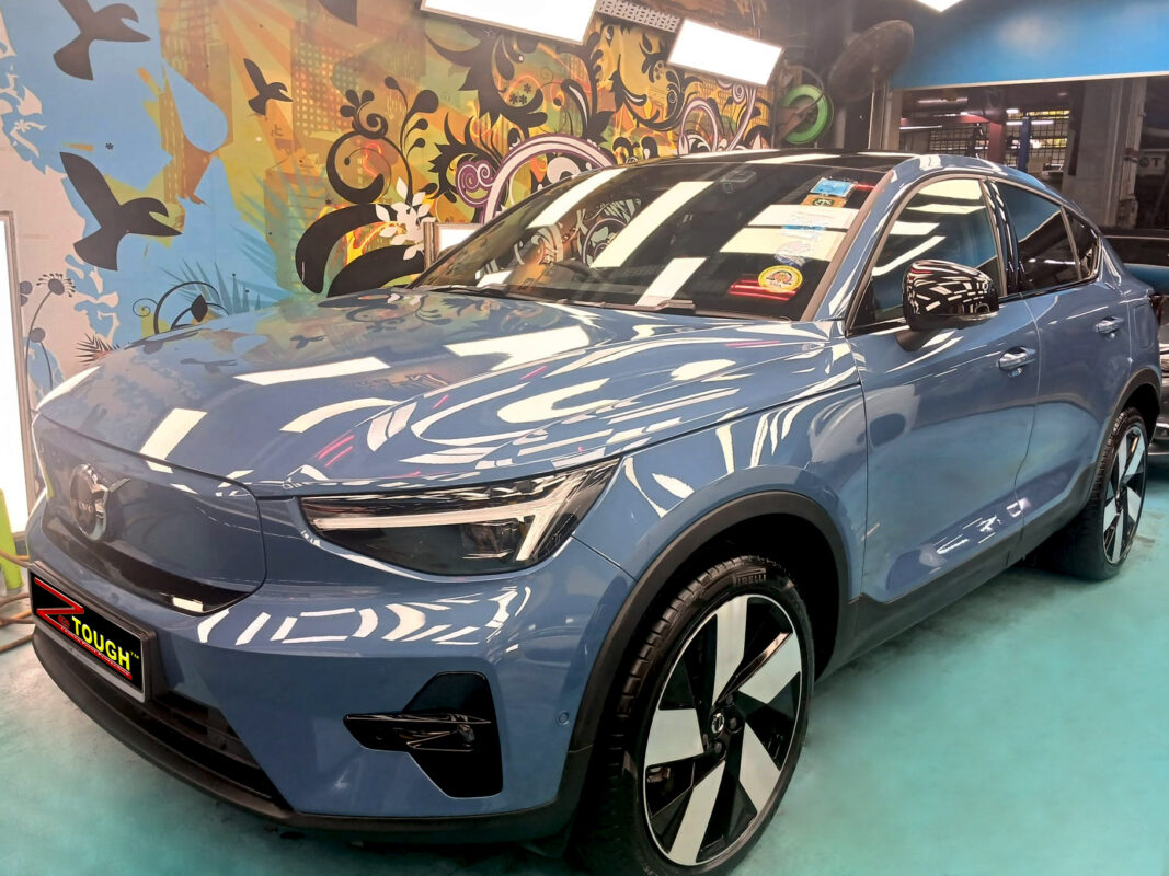 Volvo C40, sealed with ZeTough Ceramic at Revol Carz.