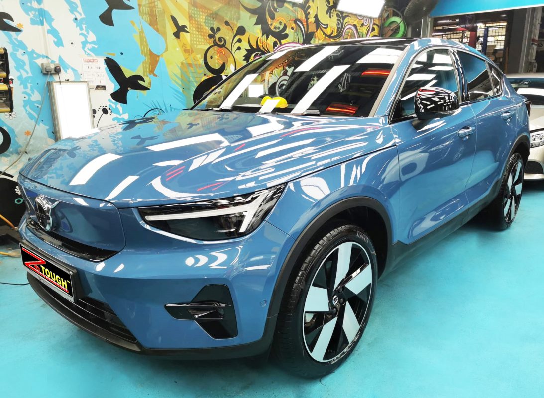 Volvo C40, sealed with ZeTough Ceramic at Revol Carz.