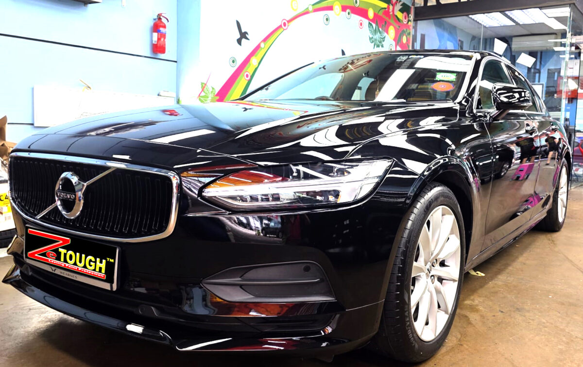 Volvo S90, sealed with ZeTough Titanium at Revol Carz.