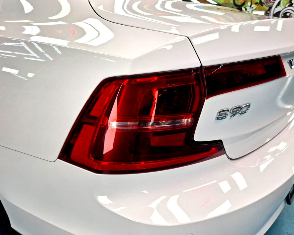 The Volvo S90 after its ZeTough coating.