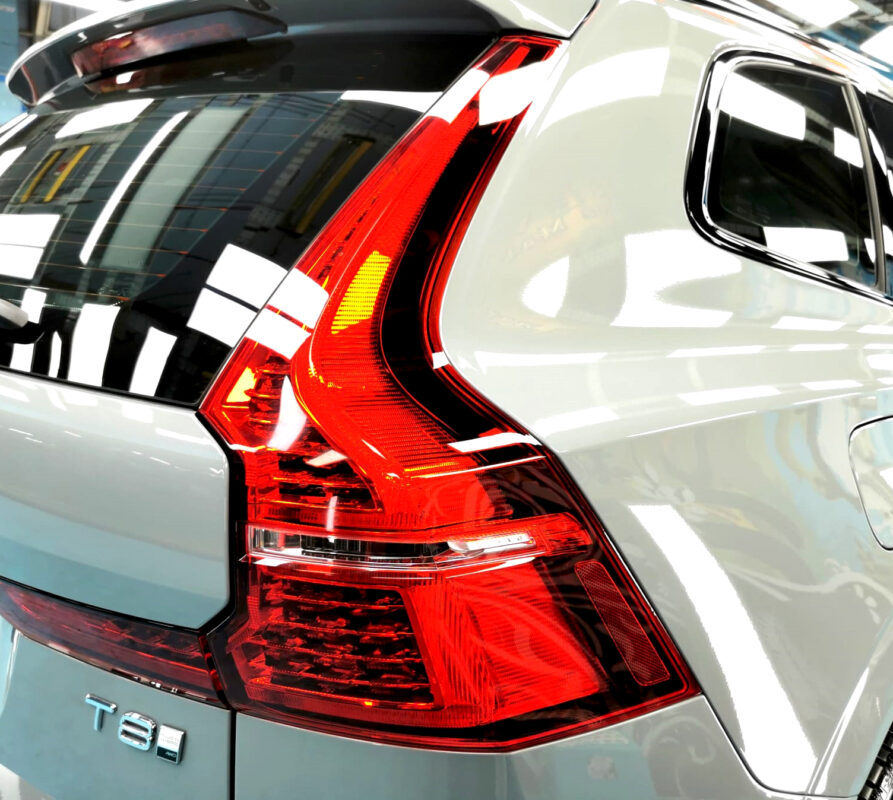 The finished Volvo XC60, glossy and protected.
