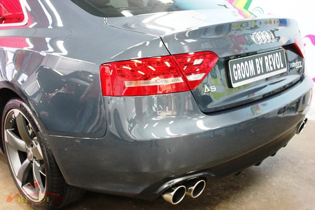 Audi A5 Treated - dents and scratch free