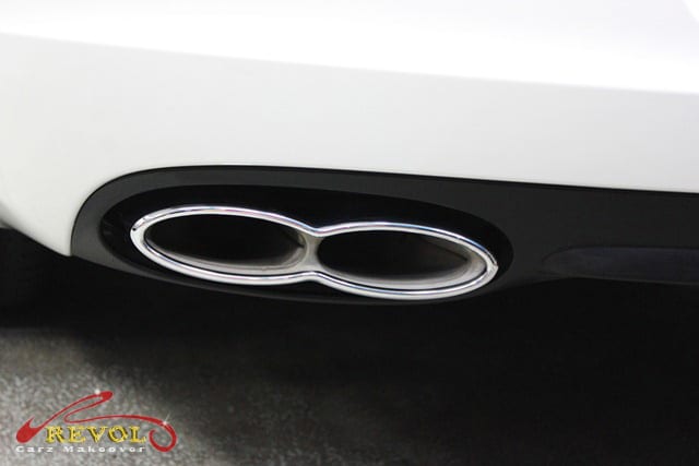 Bentley Continental GT Coupe - exhaust pipe