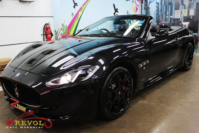 Maserati GranCabrio Sport Coated in ZeTough Paint Protection