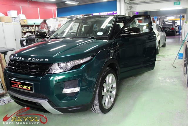 Glass Coating Paint Protection for Range Rover Evoque
