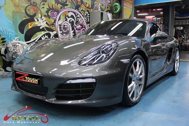 2013 Porsche Boxster S with ZeTough Glass Coating