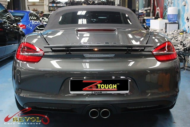 2013 Porsche Boxster S with ZeTough Glass Coating