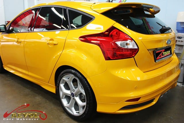 2013 Ford Focus ST Wrapped in ZeTough Glass Coating