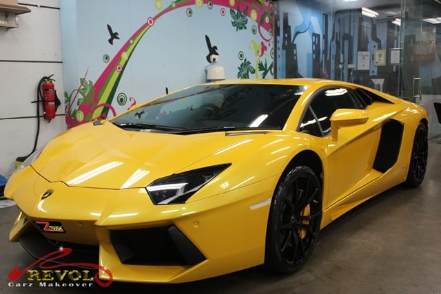 ZeTough Ceramic Paint Protection on Lamborghini Aventador LP700-4