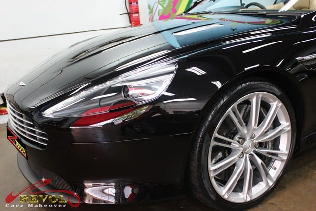 Powerful Aston Martin DB9 Volante in ZeTough Ceramic Coating