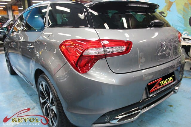 Citroën DS5 with ZeTough Glass Coating Paint Protection