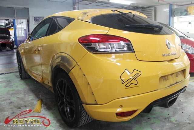 Ceramic Coating Paint Re-Spray for Renault Megane RS 6