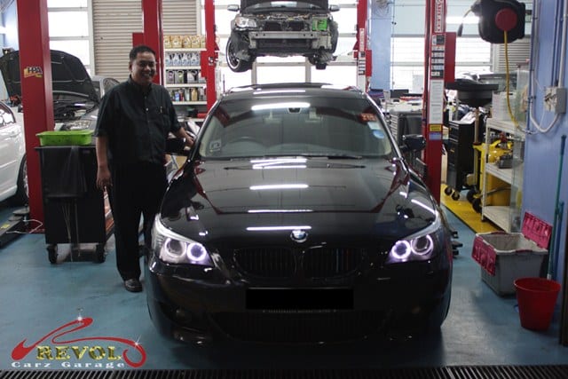 BMW engine and gear oil leakage issues fixed at Revol Carz