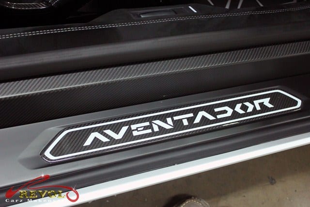 Aventador - skirt plate
